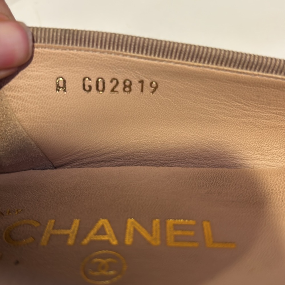 CHANEL patent calfskin ballerina  flats size 37 in beige pat - Picture 15 of 16